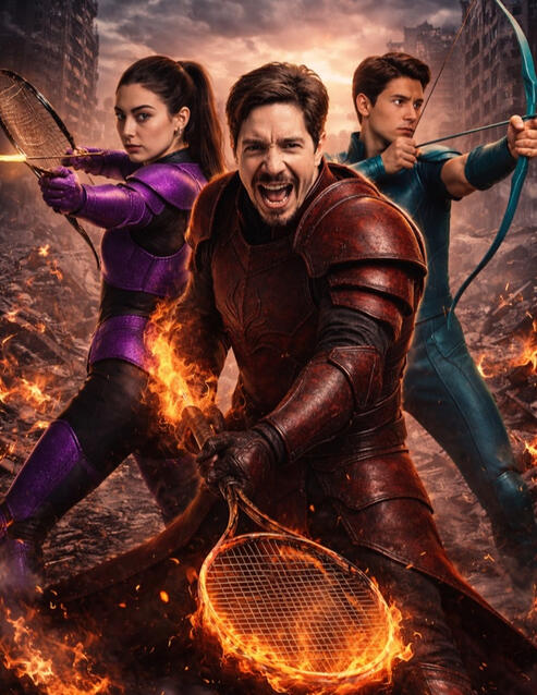 The Tennisers Reckoning Trio PHOTO